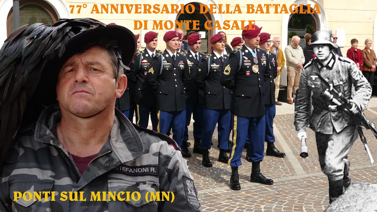 77° ANNIVERSARIO DELLA BATTAGLIA DI MONTE CASALE  30 APRILE 1945 Tromba solista fanfara Bersaglieri