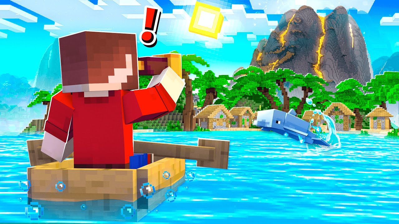 Ik Ontdek Een Nieuw Eiland In Minecraft! (PixelBuren)