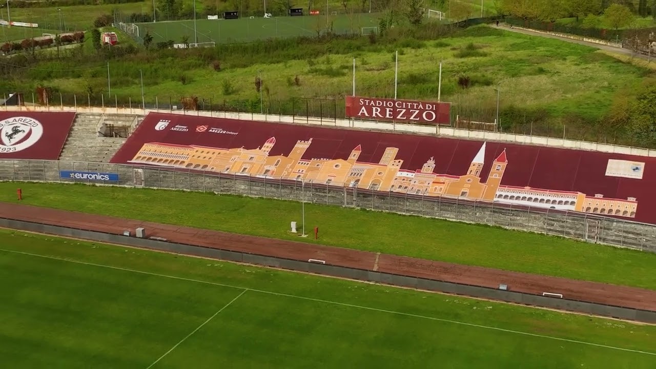 Stadio Arezzo - Copertura Maratona Arezzo in Tour