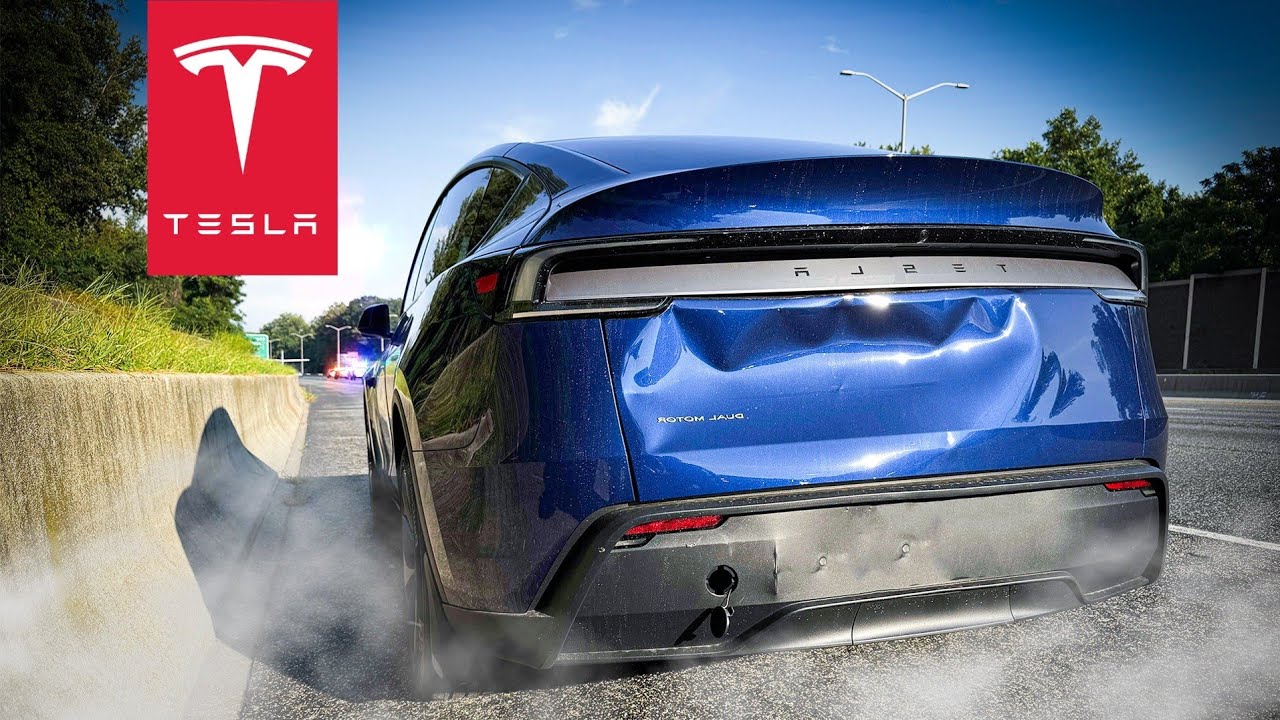АГЕНТ ФБР ВРЕЗАЛСЯ В TESLA