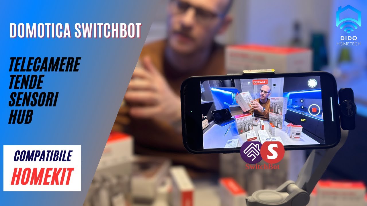 Ecosistema SwitchBot! Rendiamo TUTTO compatibile Homekit!