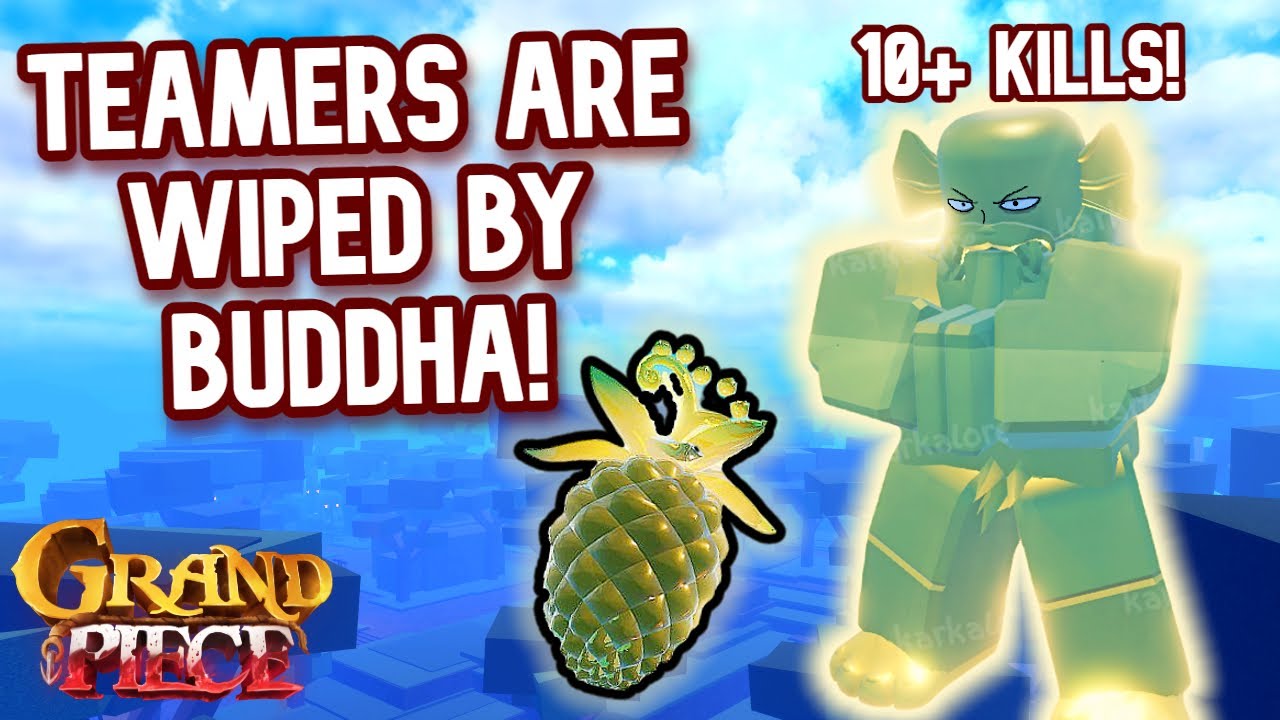 [GPO] BUDDHA IS THE BEST COUNTER TO TEAMERS! 14K+ DAMAGE GAME!
