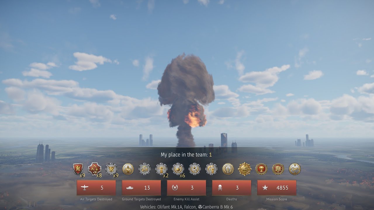 UK 8.3 || Olifant Mk.1A, Falcon Nuke || Cargo Port