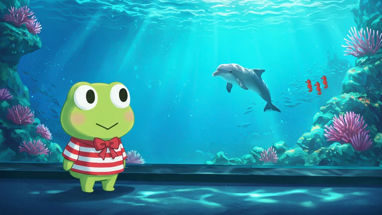 Keroppi’s Ocean Exploring  🐬 Chill Lofi Music 🎧 Lofi Vibes for Studying & Chilling Underwater ✨
