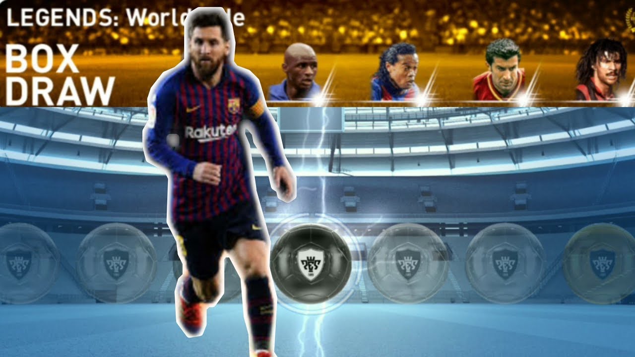 Thunder black ball trick in Legends Worldwide Pack | PesMobile