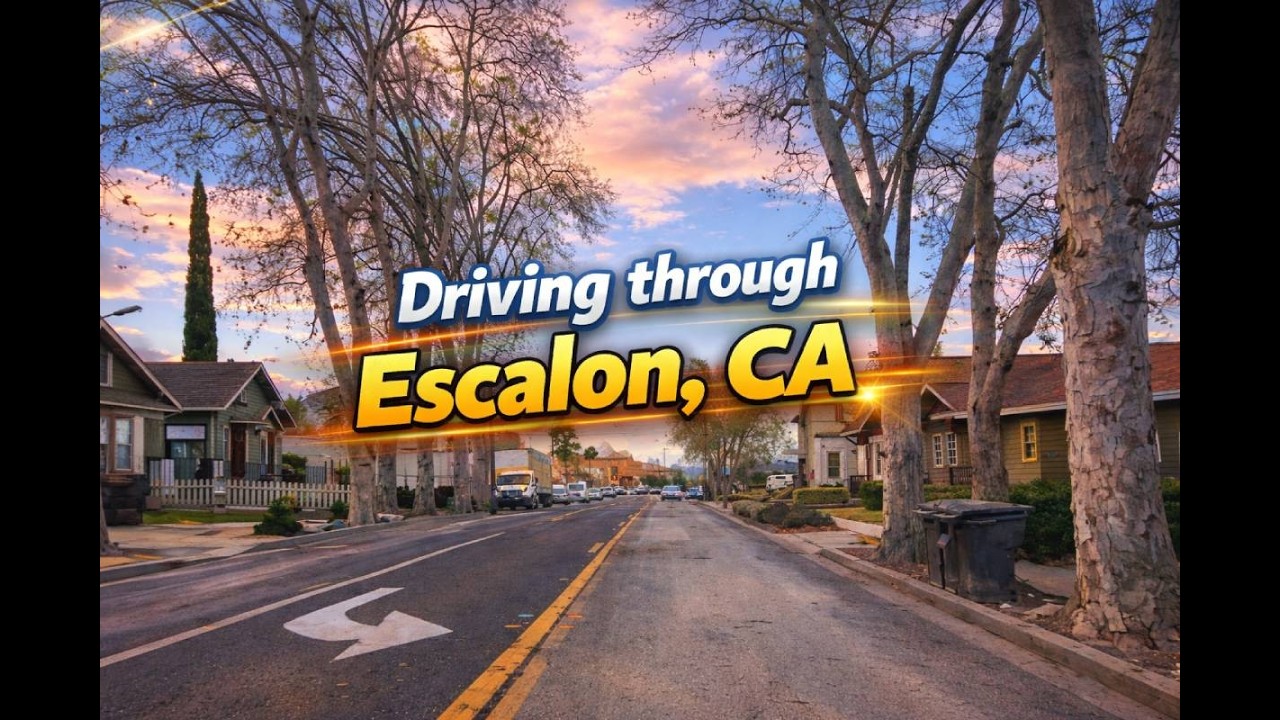 Driving Southern Escalon Loop | Escalon, CA