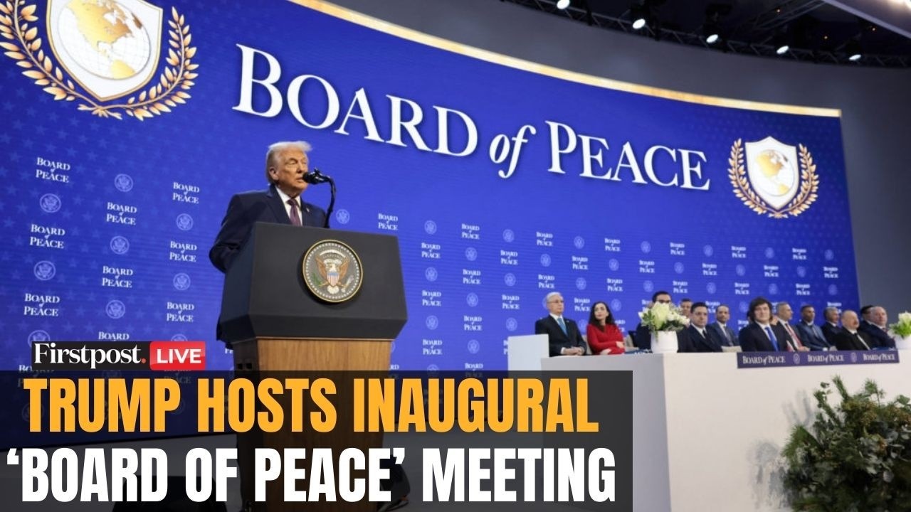 LIVE: US President Donald Trump Hosts the First Meeting of the Board of Peace | US-Iran Tensions