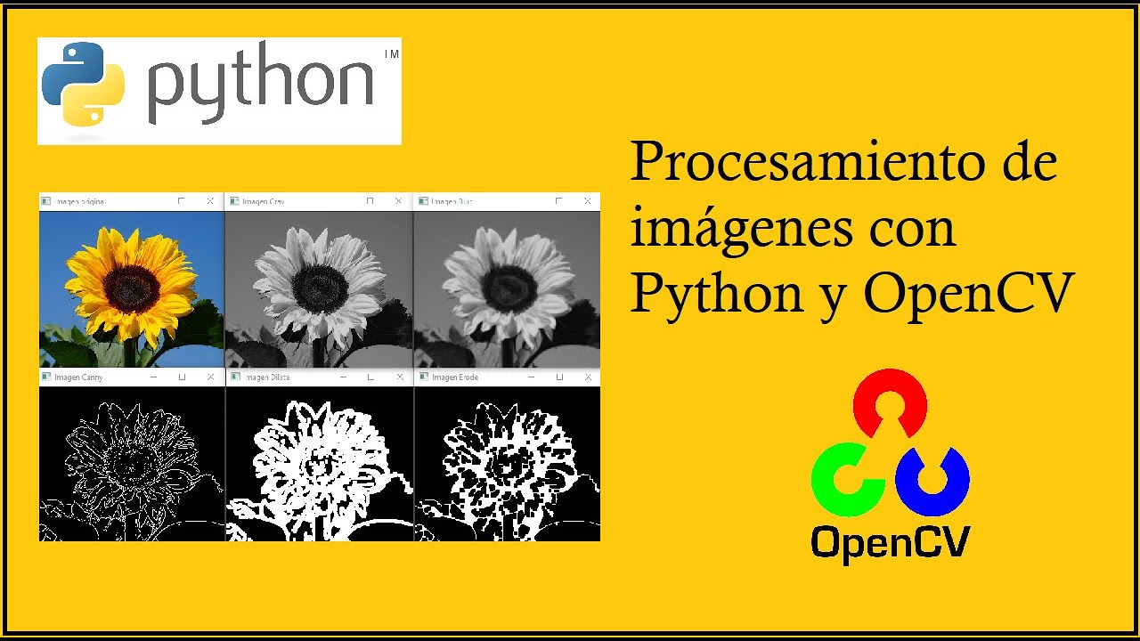 Python - OpenCV - Procesamiento de Imágenes