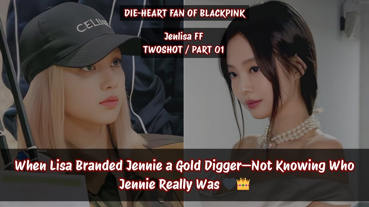 Jenlisa ff | When Lisa Branded Jennie a Gold Digger—Not Knowing Who Jennie Really Was 🖤👑 #jenlisaff