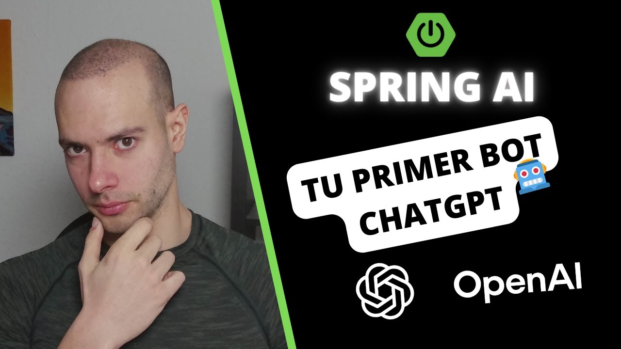 Spring AI y OpenAI (ChatGPT) | Tu primer BOT con Inteligencia Artificial - Tutorial Completo Fácil