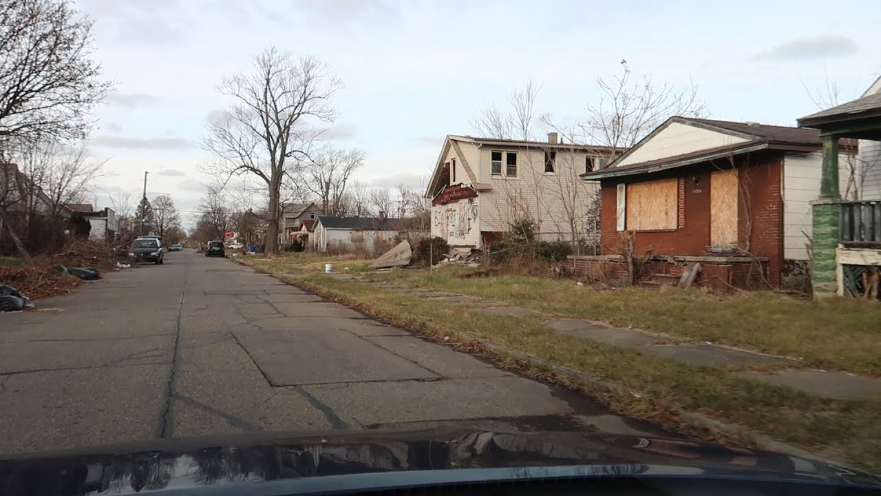 DETROIT'S WORST,  AND BEST LOOKING AREAS