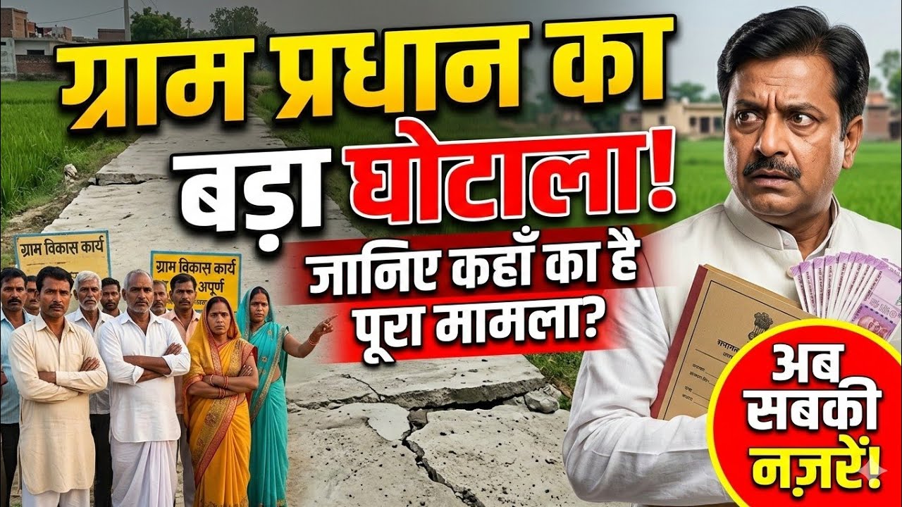पंचायत चुनाव या ग्राम प्रधान का खेल ! सच जानिए | Ground Report LIVE ! Hindi News ! Braking News 