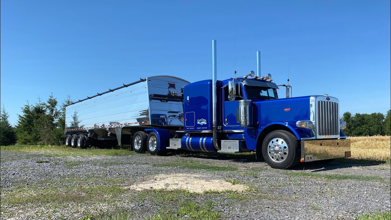 Brand new POLISHED Titan Hopper Bottom trailer 'Full Review