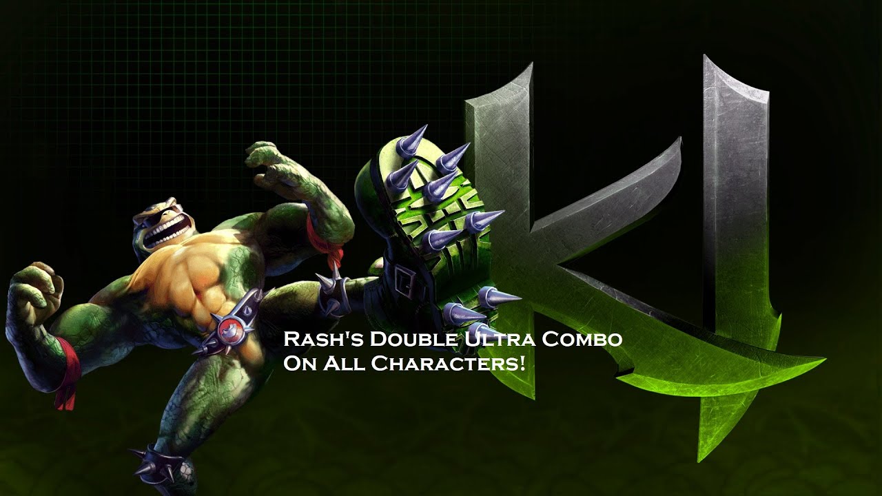 Killer Instinct: Rash Double Ultra Combo On All Characters! ( Requested by Bob Brewer )