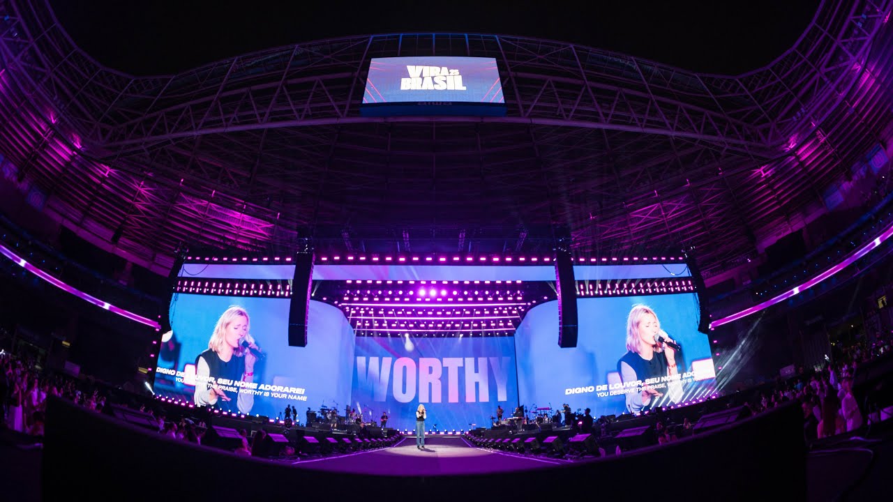 VIRA BRASIL - TIFFANY HUDSON (Elevation Worship) - Allianz Parque / MELHORES MOMENTOS