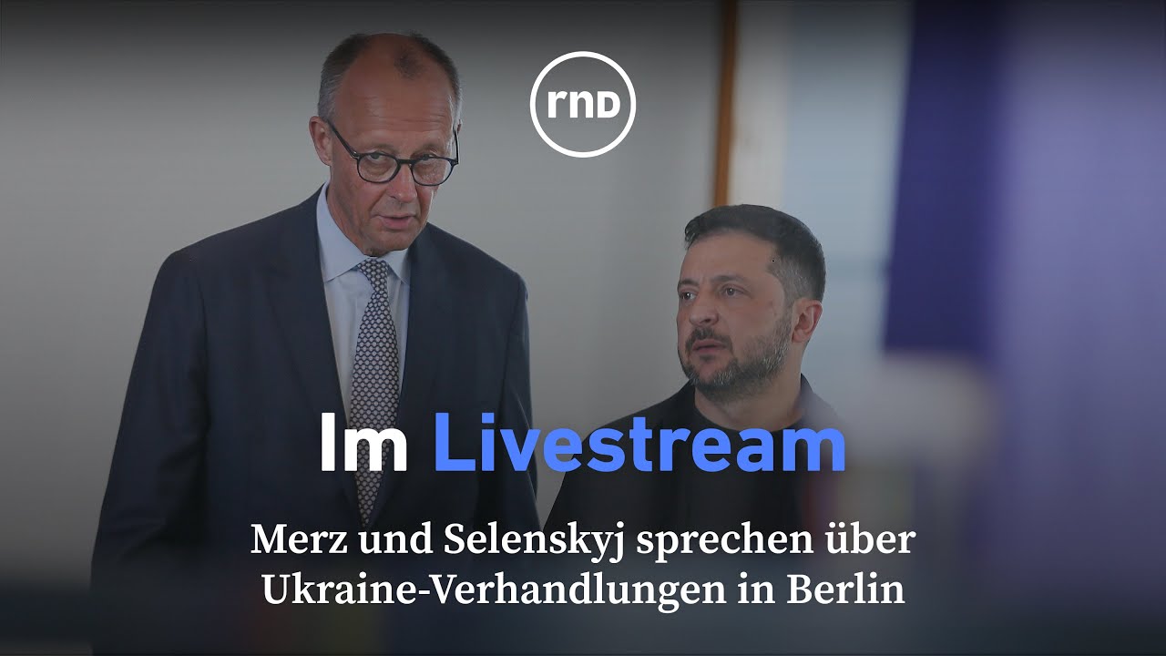 Merz und Selenskyj äußern sich zu Ukraine-Verhandlungen in Berlin