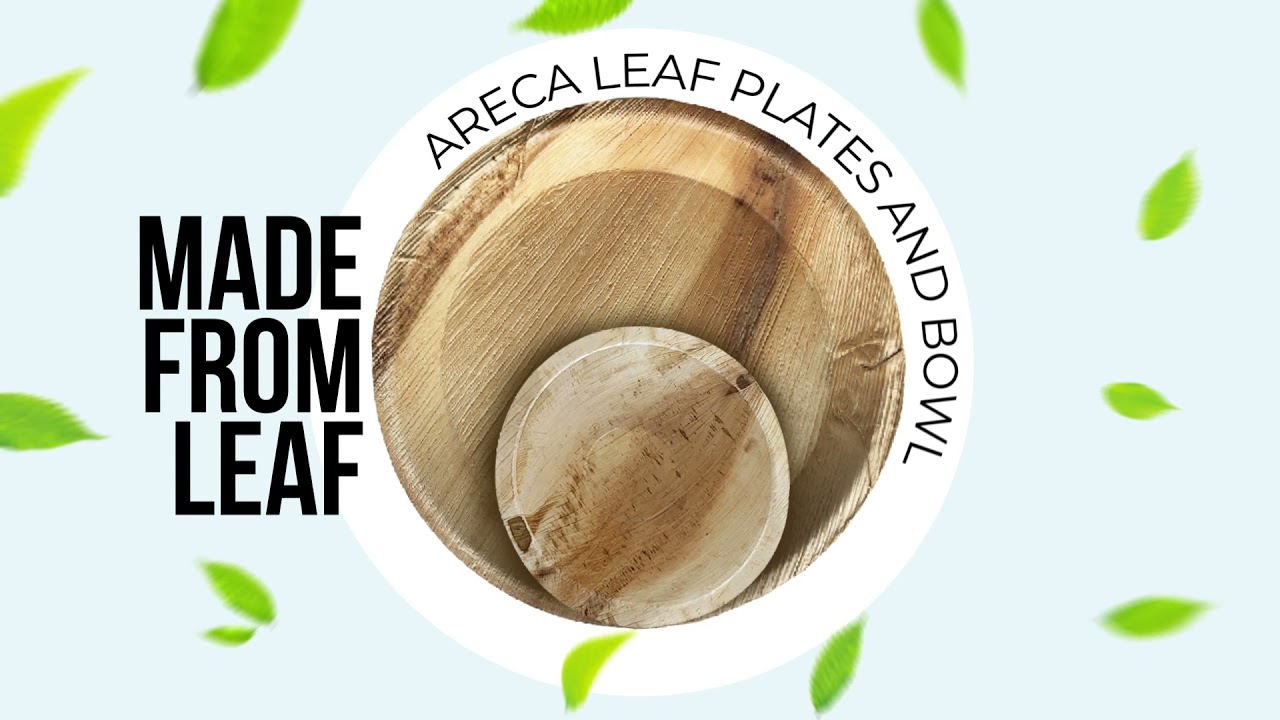 Areca Palm leaf Tableware | Bio Mart Leaves in Life...
