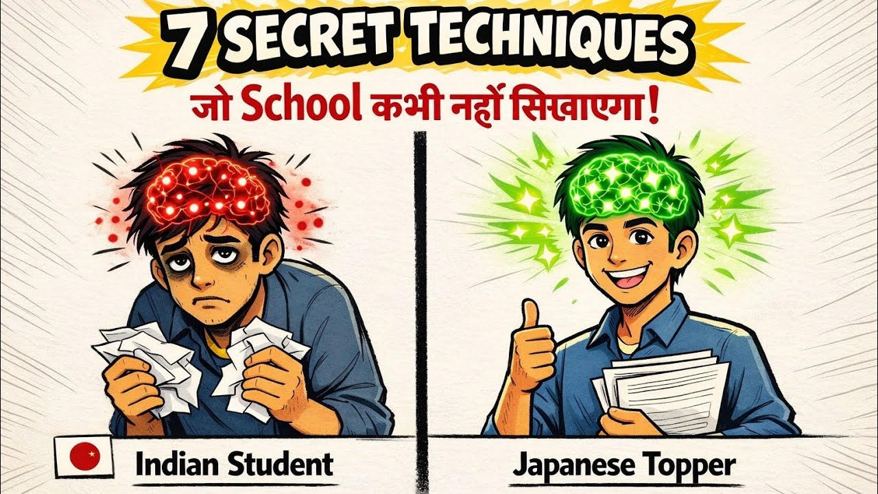Japan के 7 SECRET Study Techniques जो School कभी नहीं सिखाता | China ने एक को BAN क्यों किया? 🔥