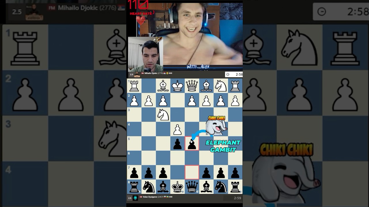 Witty_Alien против FM Михайло Джокича 😱