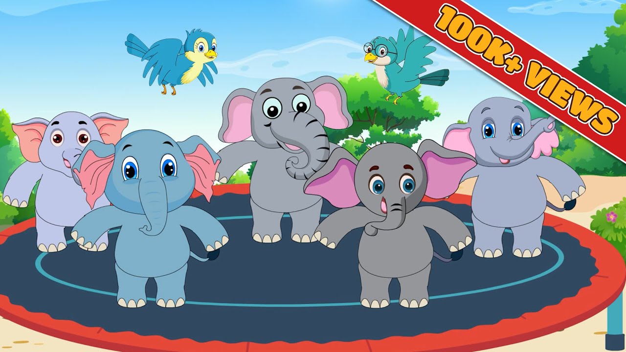 Ek Mota Hathi + Chidiya Rani | Hindi Rhymes for Kids | BlueberryTales