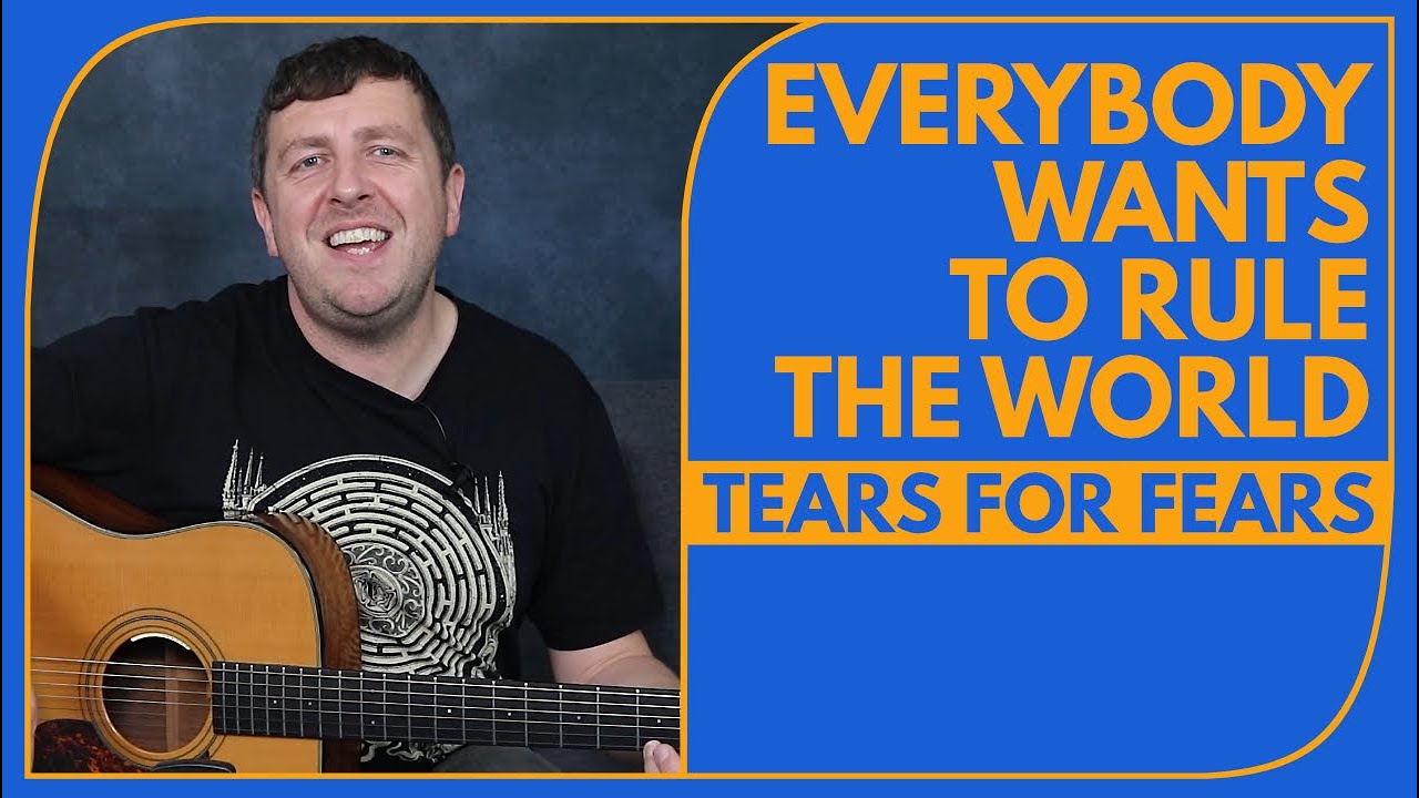«Everybody Wants To Rule The World» — Урок игры на акустической гитаре — Tears For Fears — Дрю Дж...