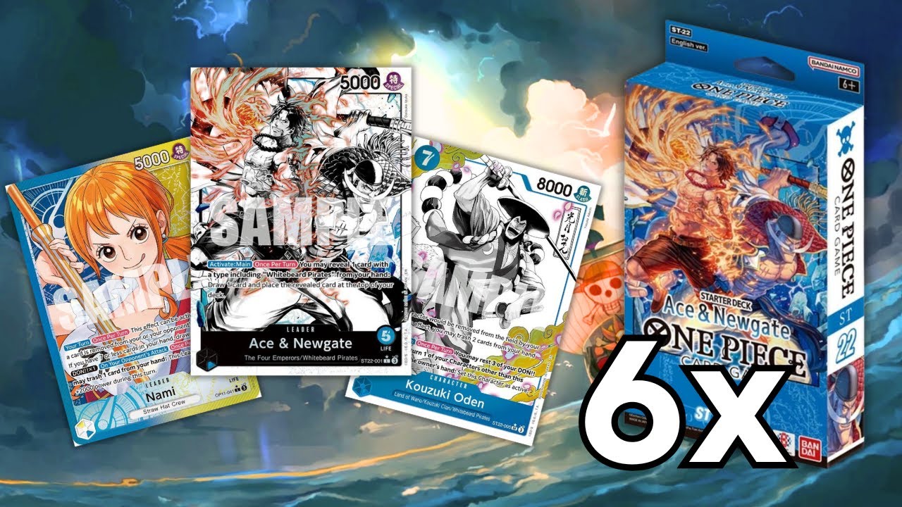 Ace & Newgate ST22 Sealed Case Opening | ENGLISH ONE PIECE TCG