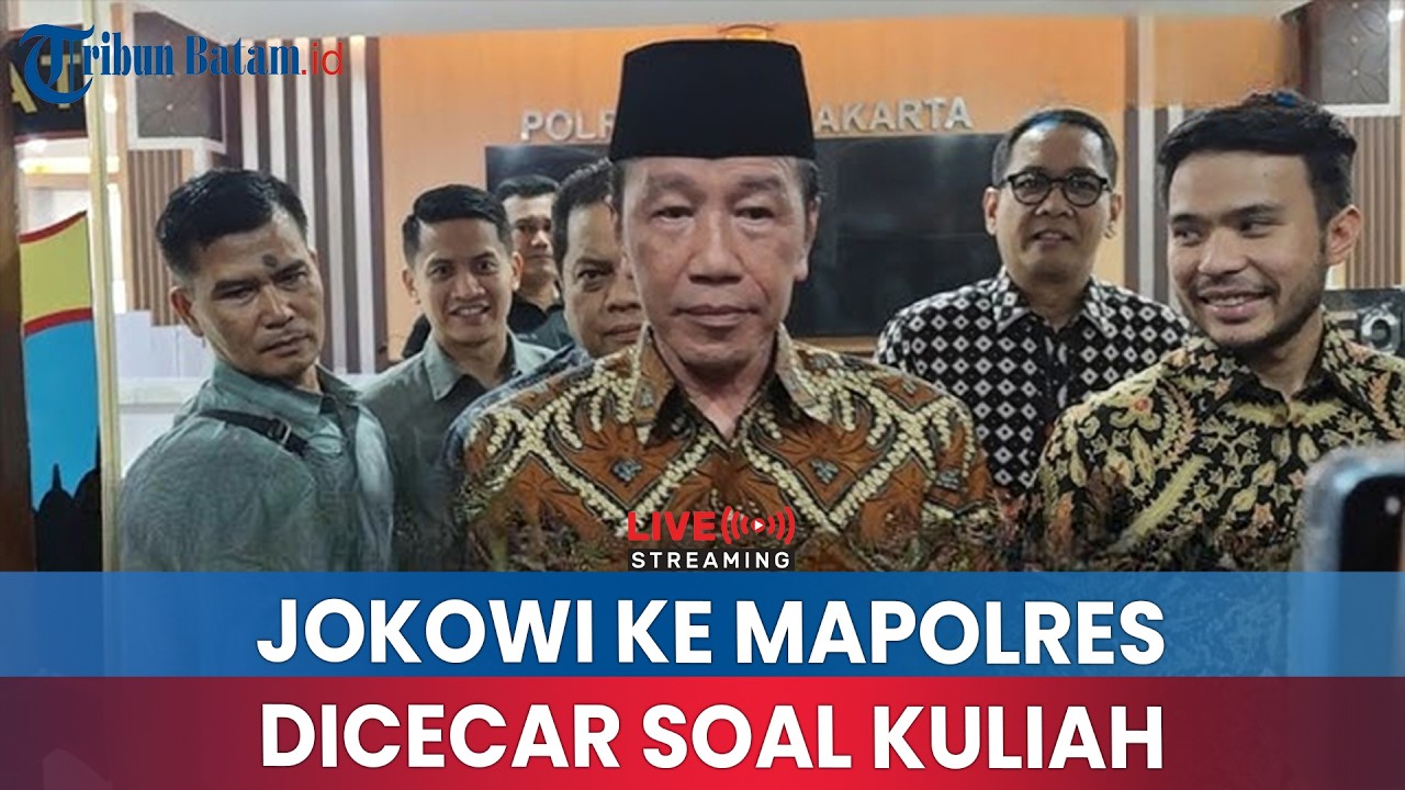 🟠Jokowi Diperiksa di Polresta Solo terkait Kasus Ijazah Palsu, Dicecar soal Kuliah di UGM
