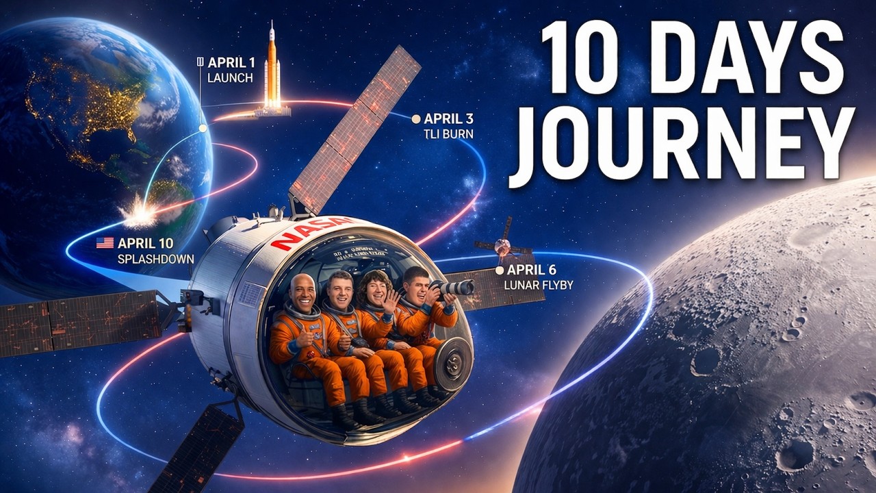 Всё, что произойдёт в следующие 10 дней Артемиды II: подробности