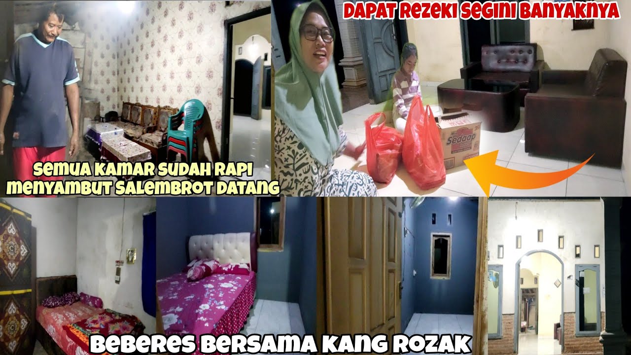 Sudah siap dan rapi untuk menyambut kedatangan Salembrot  Kakung dang Toni pindahan⁉️