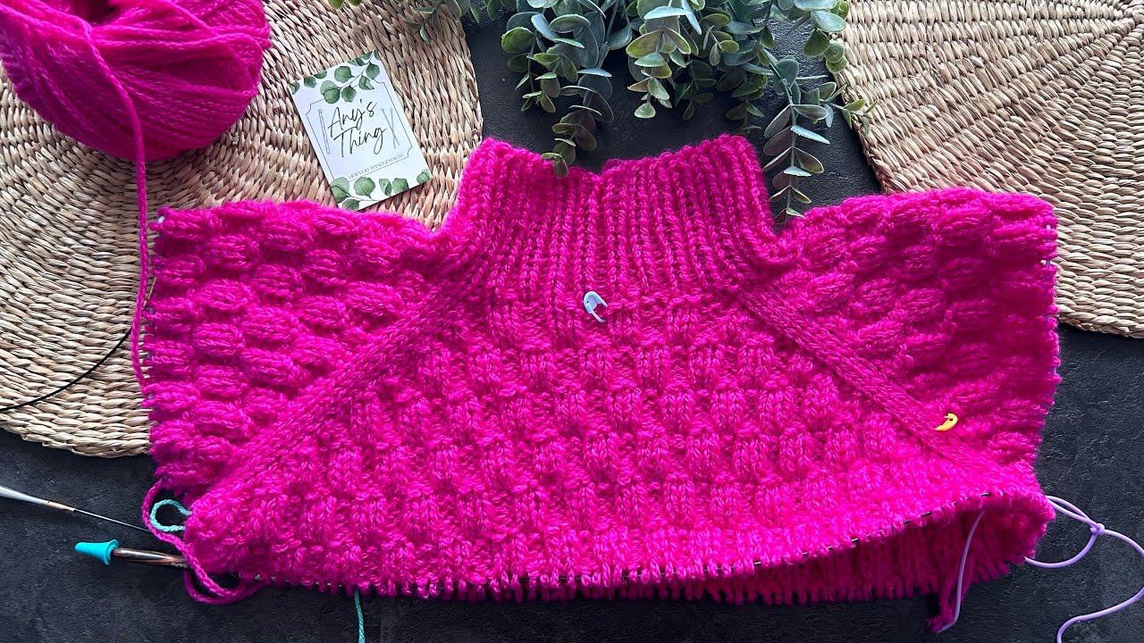 Raglan Pullover Stricken / Teil 2 - Ärmel stilllegen