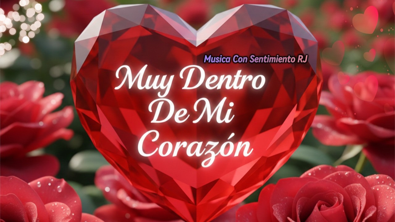 🌺Muy Dentro de mi corazón | Solo Estas Tu 💖 Balada Romántica Para Dedicar Al Amor De Tu Vida🌙🌹