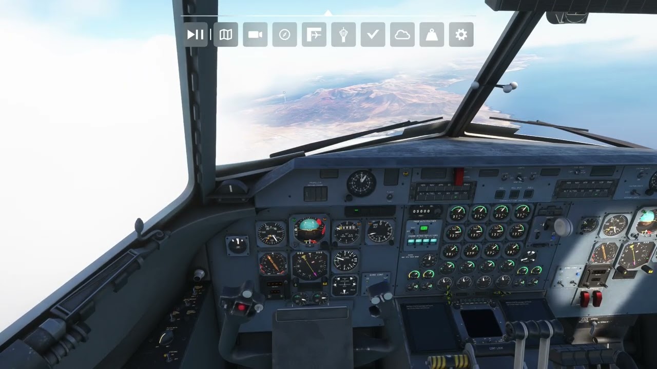 Vuelo VFR de Fuerteventura  a Lanzarote