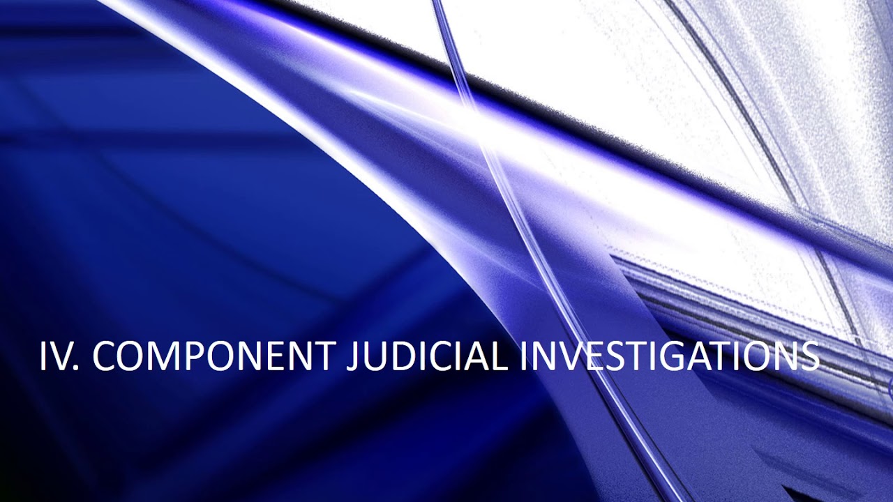 Judicial training 2016 Narrated