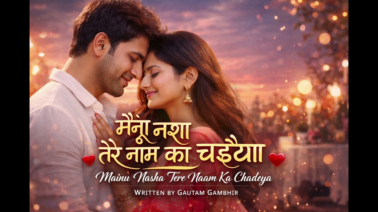 Mainu Nasha Tere Naam Ka Chadeya | Romantic Hindi Love Song 