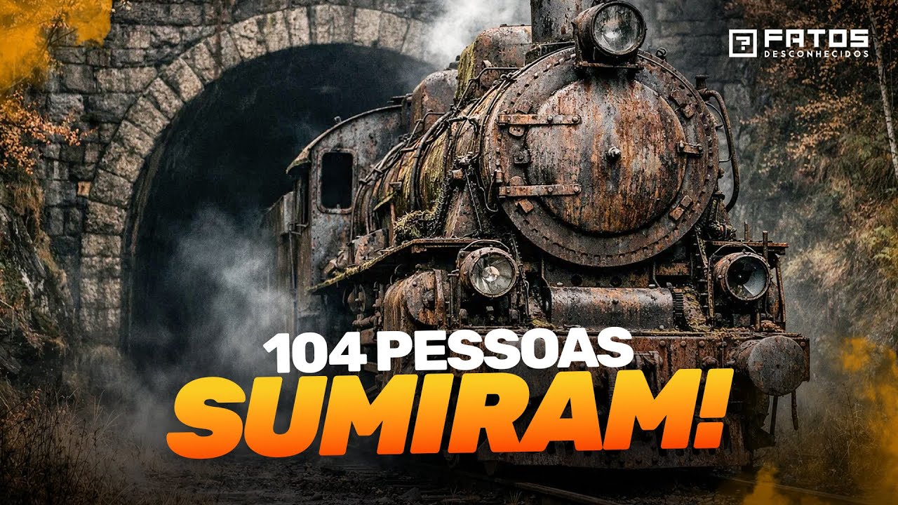 Este trem reapareceu 45 anos depois de ter desaparecido misteriosamente