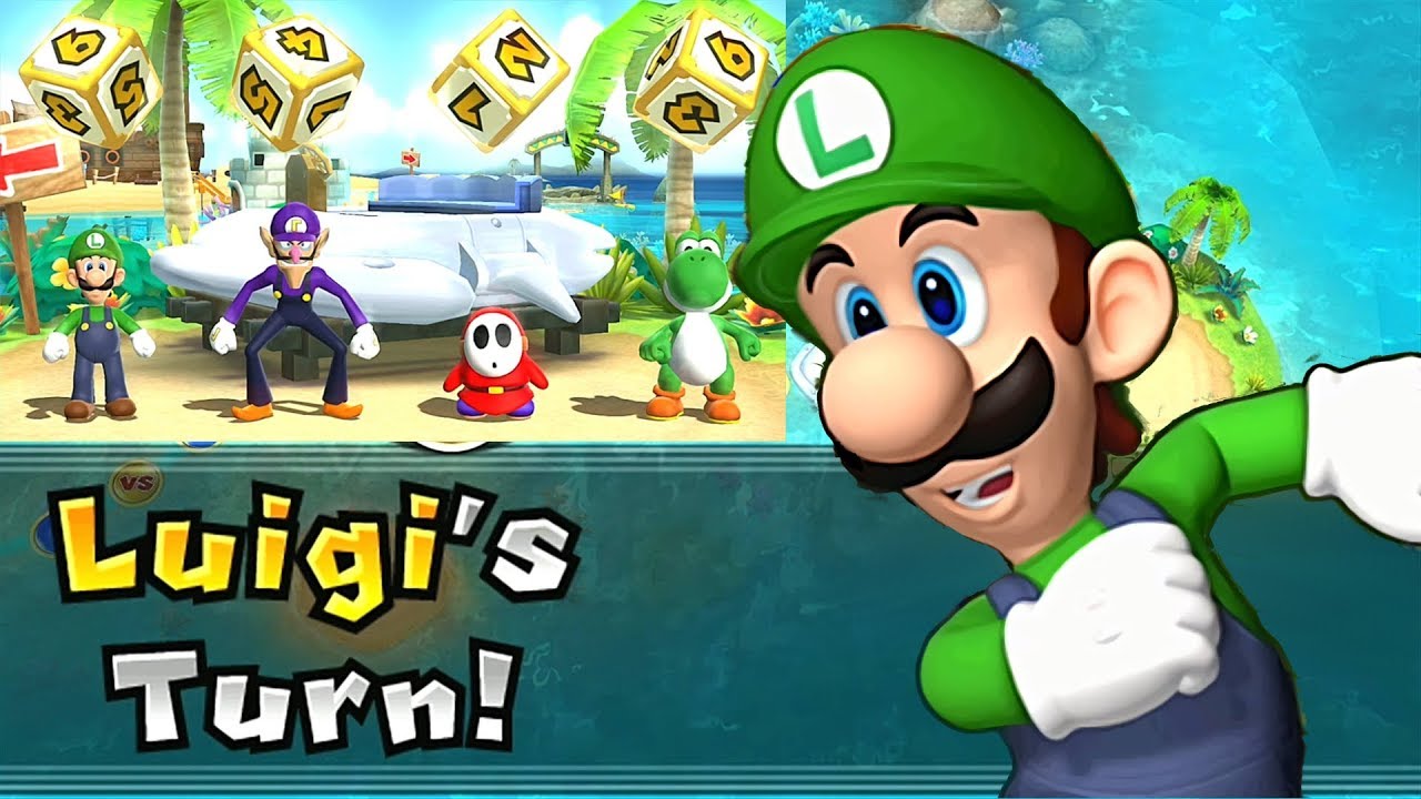 Mario Party 9 Solo Mode ◆Luigi Blooper Beach Part 4 #343