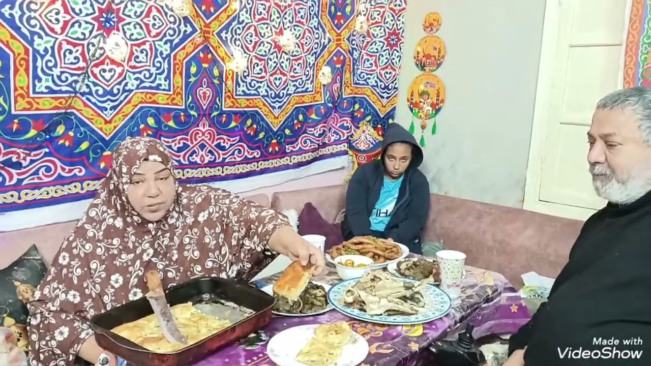 فطرنا النهارده جميل جمال ملوش مثال 👌