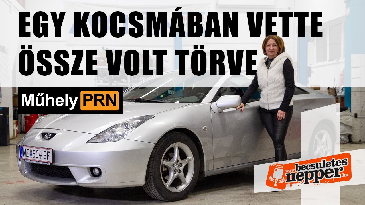 Jap&aacute;n aut&oacute; Ausztri&aacute;b&oacute;l? Ez vesz&eacute;lyes! &ndash; Toyota Celica &ndash; 1999 &ndash;MűhelyPRN 181