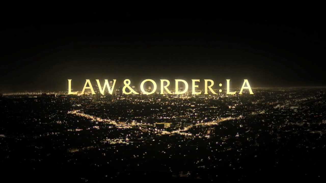 Law and Order Los Angeles HD Voice Intro