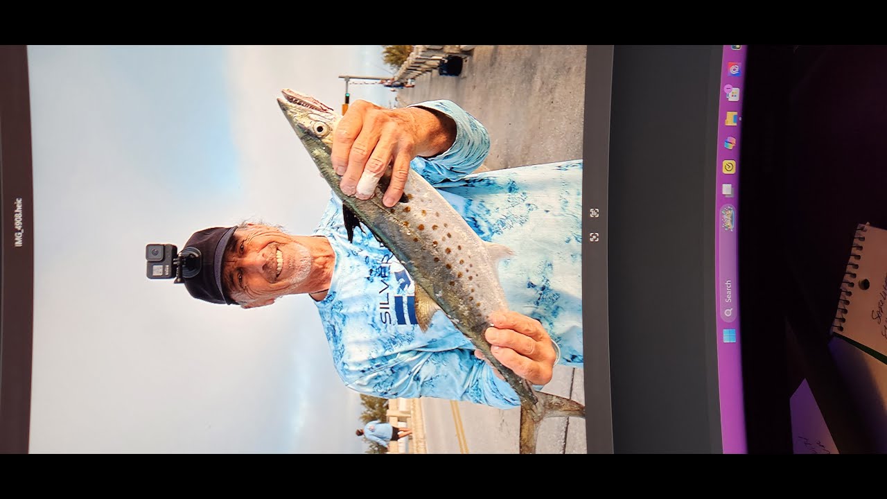 Bridge Fishing For Pompano But Others Showed Up By The Hundreds😒👍