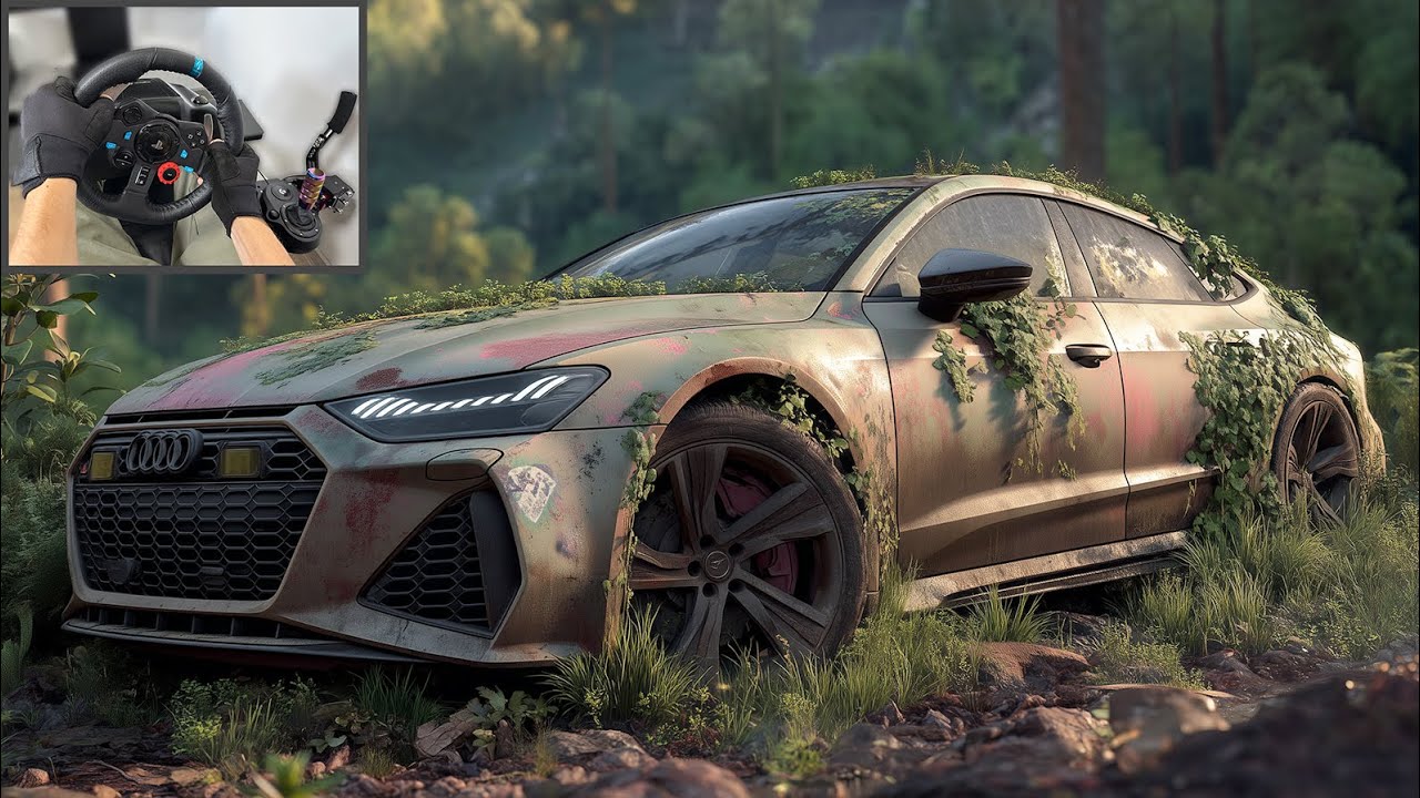 Forza Horizon 5 Audi RS7 Rebuild + Steering Wheel Test Drive – Realistic Ultra Graphics!
