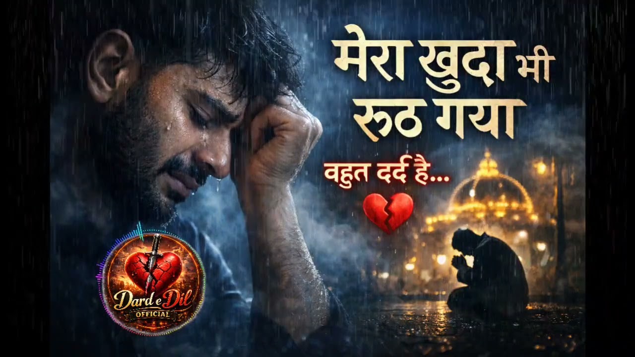मेरा ख़ुदा भी रूठ गया | Very Sad Sufi Ghazal | Dil Tod Dene Wala Dard