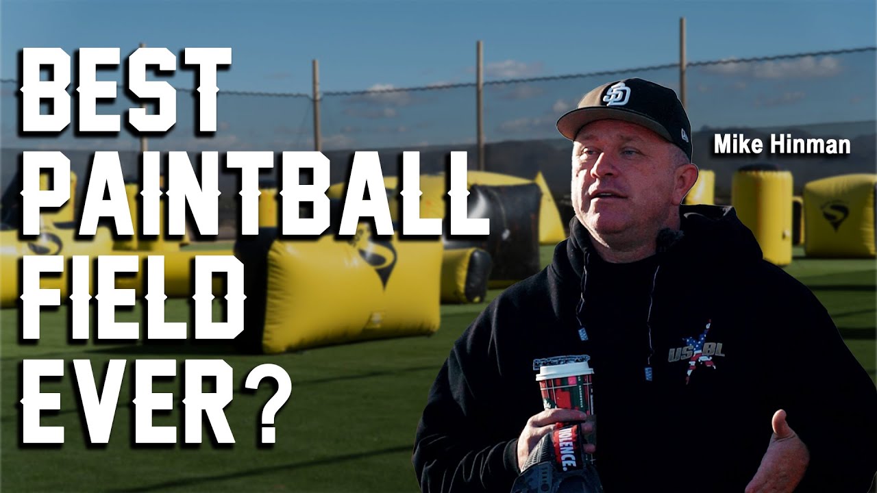 Mike Hinman Paintball Clinic at the nicest field in the country