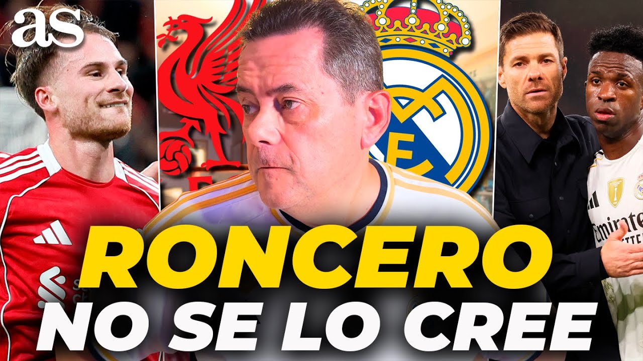 RONCERO, DISCURSO: derrota vs. LIVERPOOL, mala IMAGEN del REAL MADRID y MENSAJE a XABI ALONSO