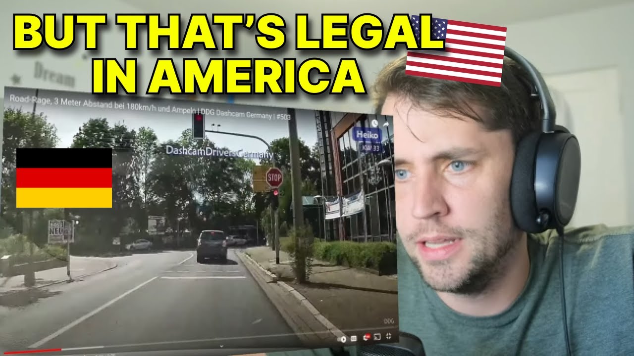 Roadrage on the Autobahn is terrifying (American reaction)