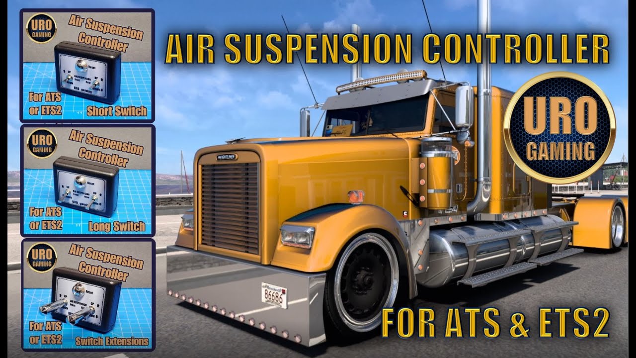 URO_gaming AIR SUSPENSION Controller setup on PC for ATS or ETS2