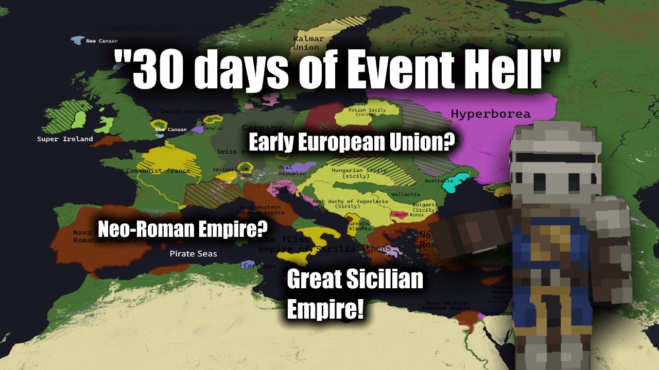I attempted to recreate medieval Europe in minecraft