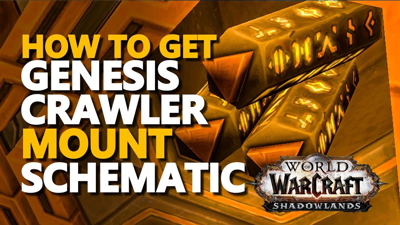 Schematic Genesis Crawler WoW Mount