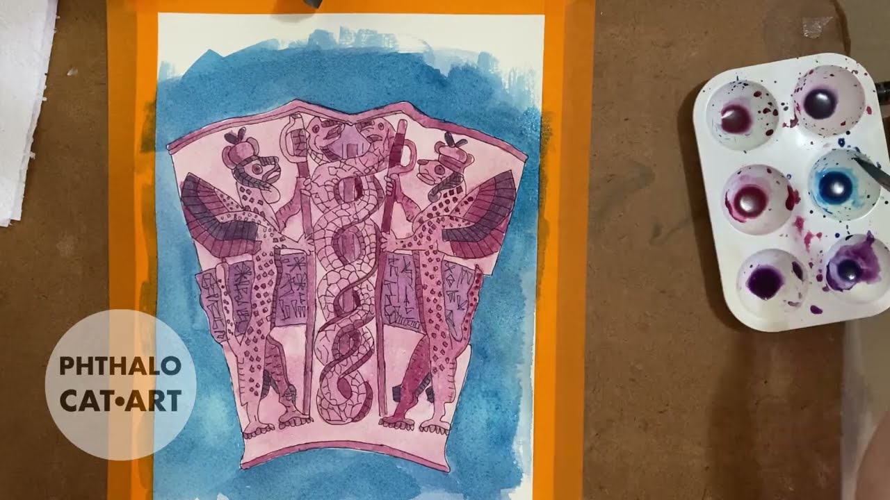 Here be Dragons: Neo Sumerian Art.