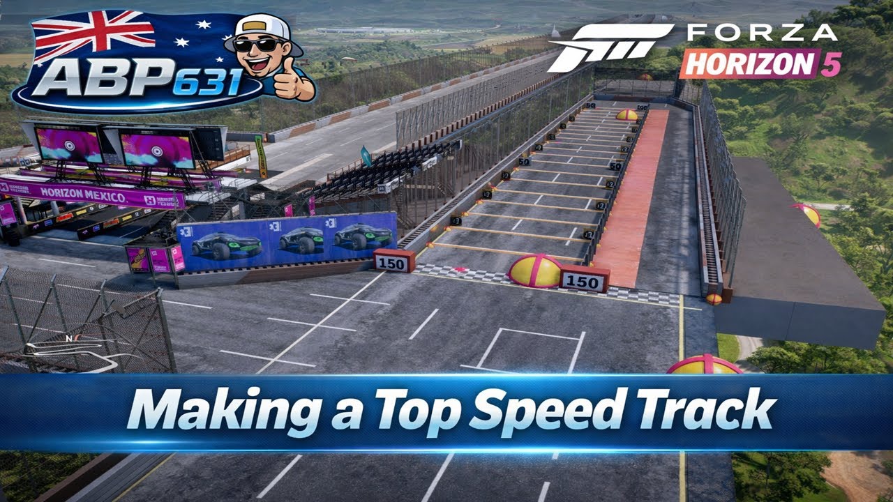 Forza Horizon 5 | Building a Top Speed Runway